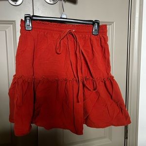 Flowy skirt, mid length